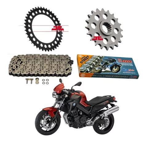 Kit Relação Bmw F800r Corr Cz Coroa E Pinhão Jt Sprockets