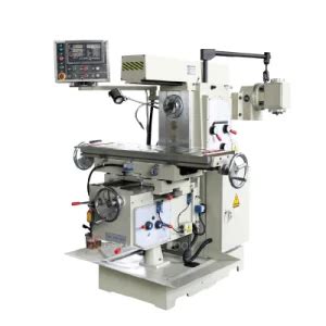 Universal Knee Type Milling Machine Swivel Table Horizontal Milling