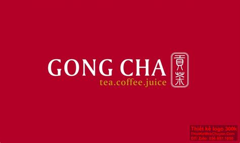 Gong cha logo, THIẾT KẾ LOGO 300K 500K ĐẸP CHUYÊN NGHIỆP