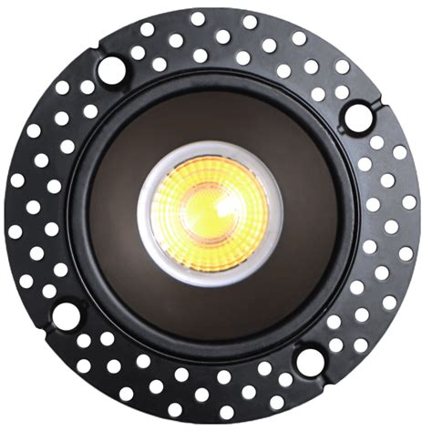 Led Ho Trimless Black Finish Selectable Cct Goodlite