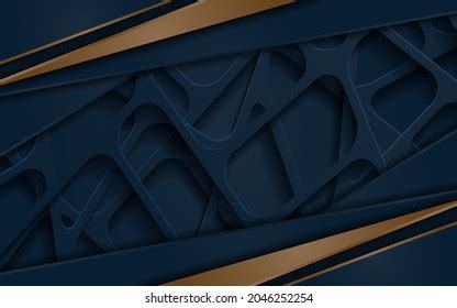 Realistic Navy Background Texture Line Gradient Stock Vector (Royalty ...