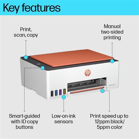 Buy Hp Smart Tank Wired Color All In One Inkjet Printer Manual