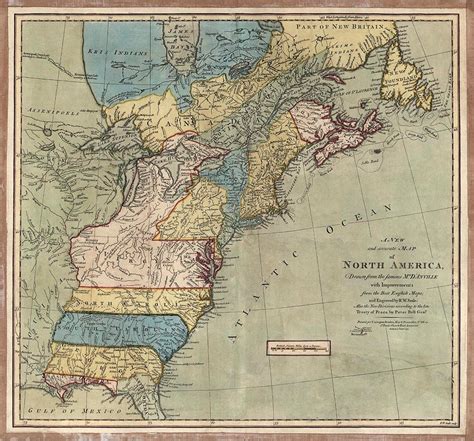 Colonial America Map