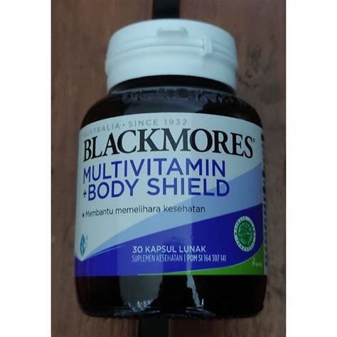 Jual Blackmores Multivitamin Body Shield 30 Kapsul Antioksidan