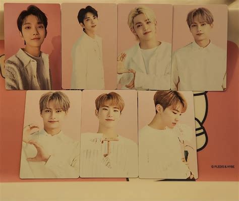 Wts Lfb Svt Cafe Pc Set Joshua Scoups Jeonghan The Minghao Seventeen