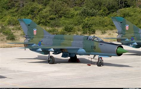 Mikoyan Gurevich Mig 21bisd Croatia Air Force Aviation Photo