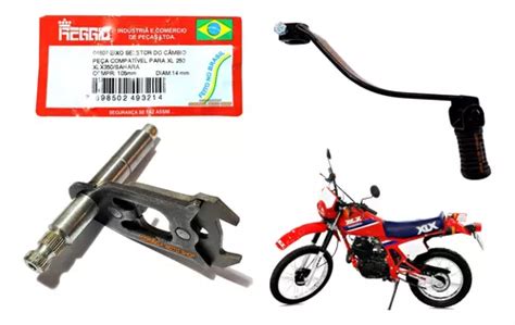 Eixo Seletor Pedal Cambio Honda Xlx 250 350 Parcelamento Sem Juros