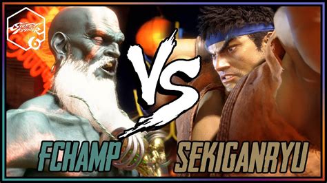 SF6 FCHAMP DHALSIM VS SEKIGANRYU RYU STREET FIGHTER 6 YouTube