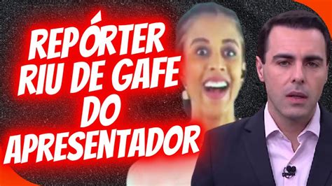 Rafael Colombo Comete Gafe E Rep Rter Ri Ao Vivo Na Jovem Pan Youtube