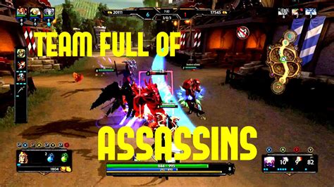 Team Full Of Assassins Smite Xbox One Joust 3v3 Loki Thor Thanatos Youtube