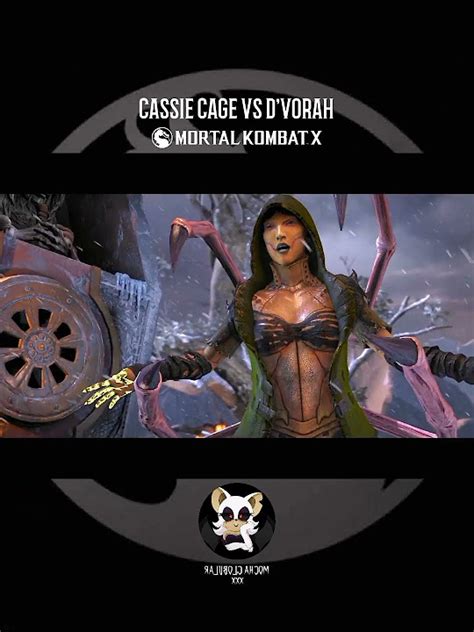 Mortal Kombat Xl Cassie Cage Vs D Vorah Mkx Shorts Mk Youtube