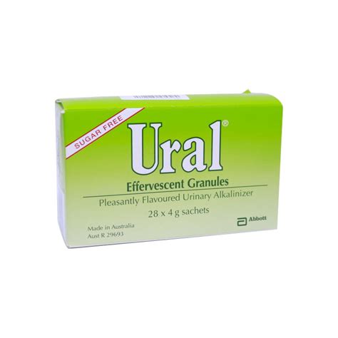 Ural G Sachet X Effervescent Granules Al Thiqa Pharmacy