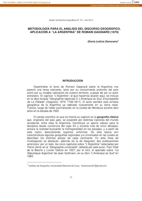 Pdf Metodolog A Para El An Lisis Del Discurso Materiales Y M Todo