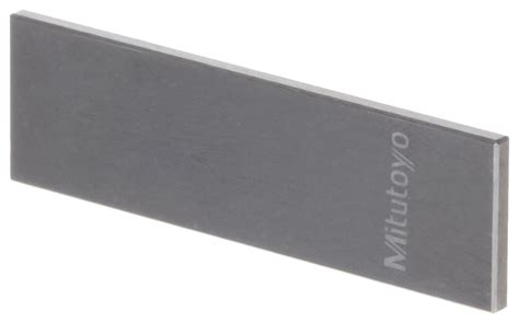 Mitutoyo Steel Rectangular Gage Block ASME Grade As 1 0 09 Length