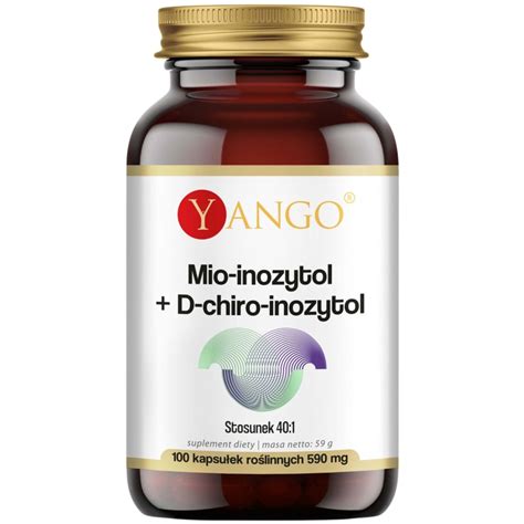 YANGO Mio Inozytol D Chiro Inozytol 100 Kaps