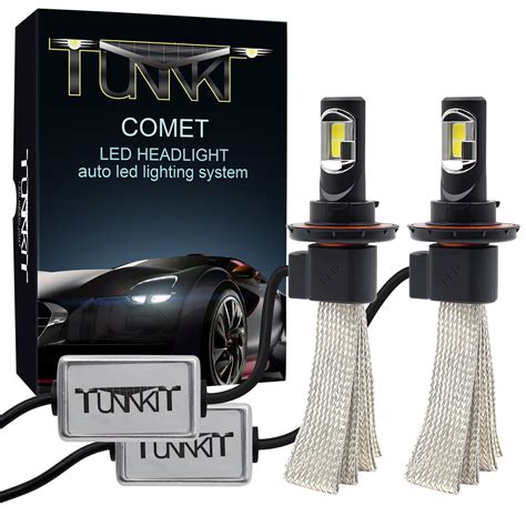 Buy TUNNKIT LED Headlight H13 9008 Conversion Kit COB Chips High Beam