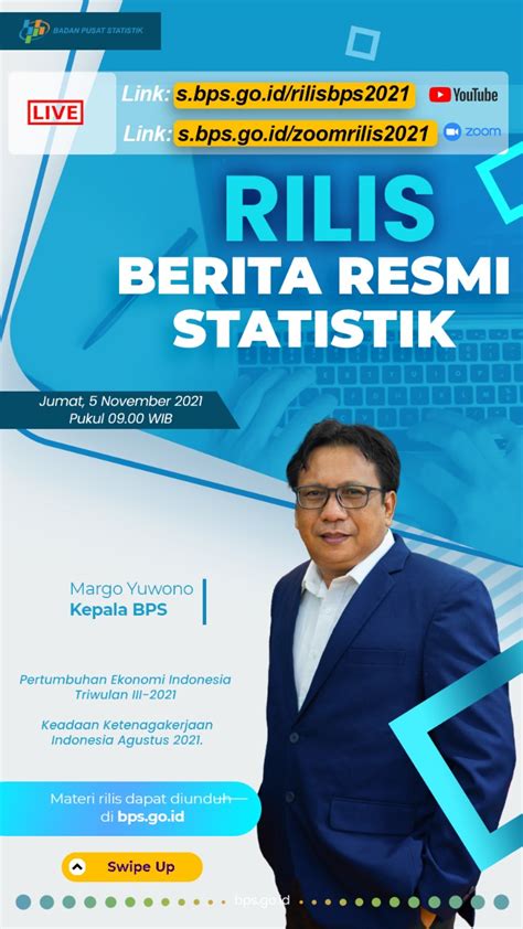 Badan Pusat Statistik On Twitter Sahabat Data Saksikan Press Release