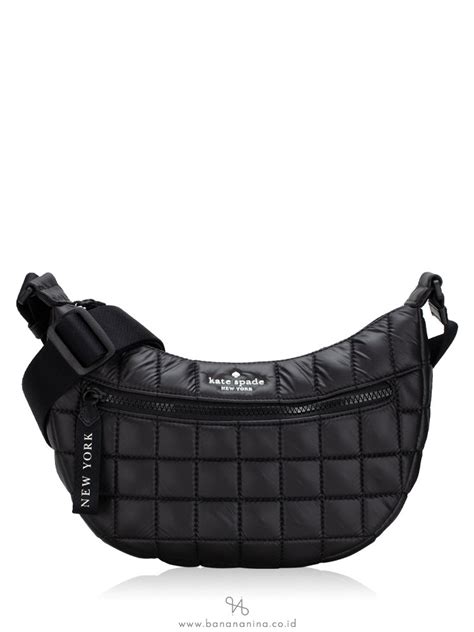 Kate Spade Camden Quilted Sling Bag Black