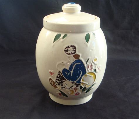 Vintage McCoy Pottery Dutchman Cookie Jar by BlouJaysAntiqueNest