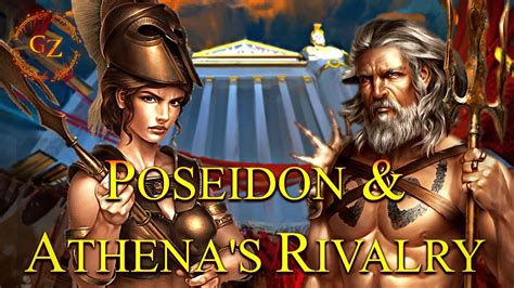 Athena And Poseidon Fight