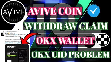 Avive Network UID ProblemAvive Free NFT Claim OKX WalletAvive OKX