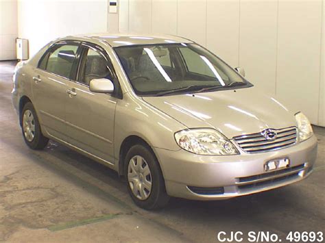 2003 Toyota Corolla Gold For Sale Stock No 49693 Japanese Used