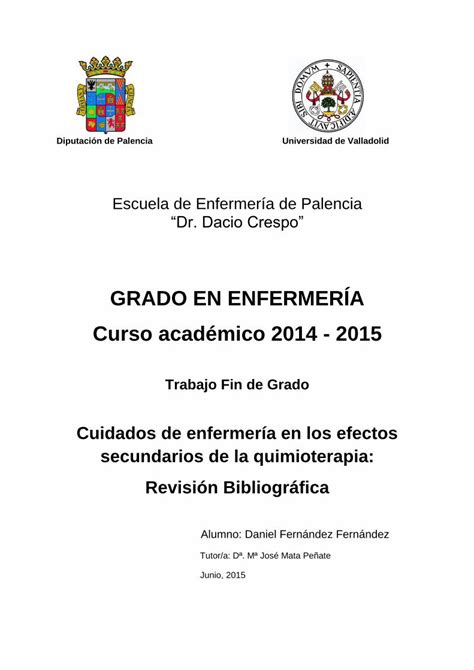 PDF GRADO EN ENFERMERÍA Curso académico 2014 2015uvadoc uva es