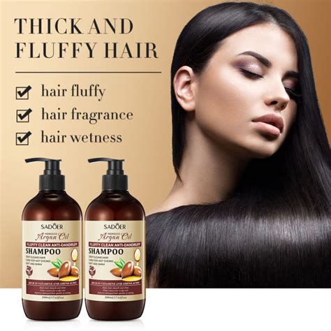 Argan Oil Shampoo And Conditioner 500ml Moisturizing Deep Conditioning