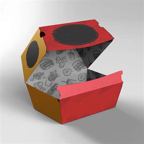 Custom Burger Boxes Custom Printing And Packaging Wholesale