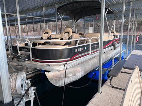 Used 2013 Sun Tracker Fishing Barge 24 65616 Branson Boat Trader