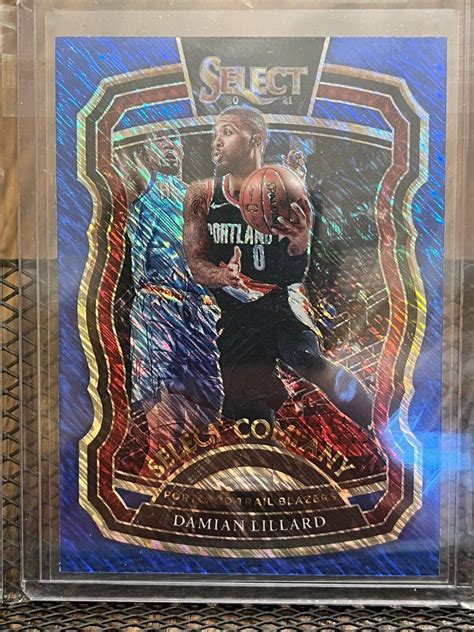 Damian Lillard Select Company Portland Trailblazers Blue