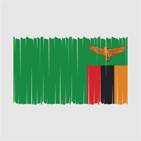 Zambia Flag Vector Illustration 21908875 Vector Art at Vecteezy