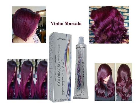 Tinta De Cabelo Vinho Marsala 66 26 Mairibel Hidraty Mercado Livre