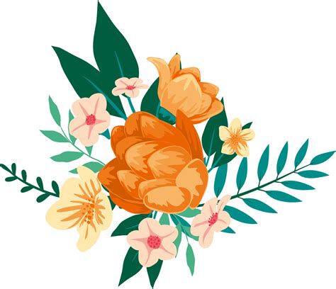 Floral Design Painting Flower Clip Art Flowers Transparent Background