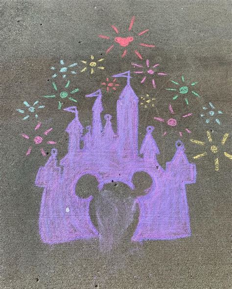 Updated 50 Disney Chalk Art Projects November 2020