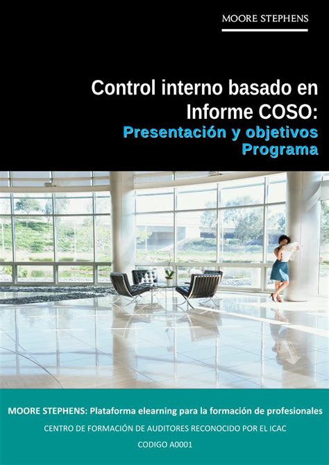 Pdf Control Interno Basado En Informe Coso · Control