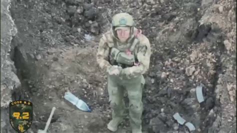 Russian Soldier Surrenders To Ukrainian Drone Fox News Video