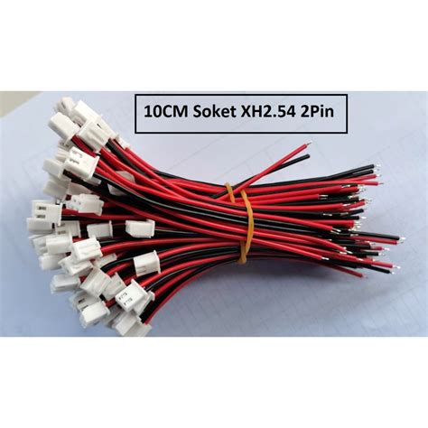 Jual 100mm 10cm Soket Kabel Konektor Baterai RC Soket Terminal JST XH2