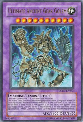 Golem De Mecanismo Antiguo Definitivo Wiki Yu Gi Oh Espa Ol Amino