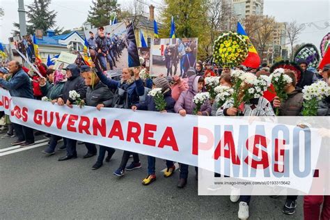 Moldova Chisinau November Opposition Activists Protest