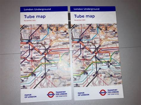 X London Underground Pocket Tube Map November With Elizabeth