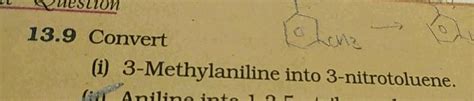 How Will You Convert Benzene Into P Nitrotoluene