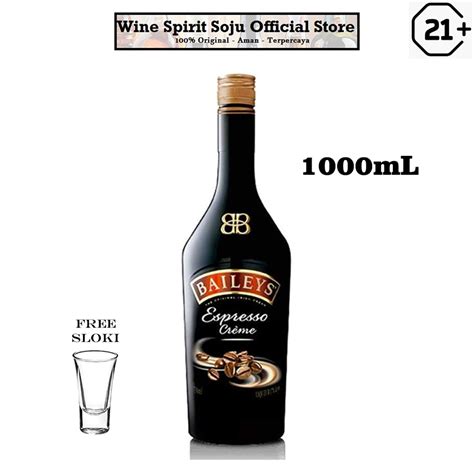 Jual Baileys Espresso Creme Ml Liter Shopee Indonesia