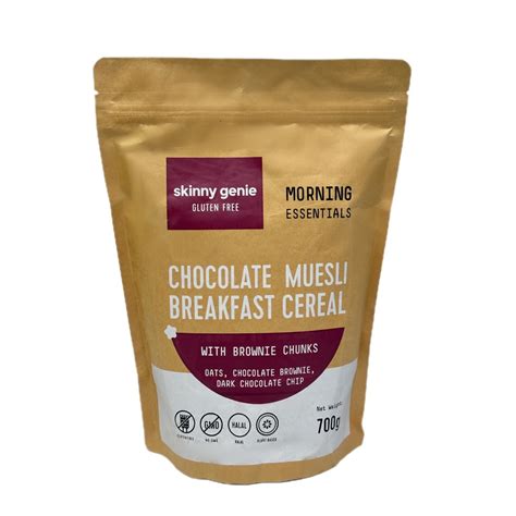 Chocolate Muesli Breakfast Cereal – Skinny Genie