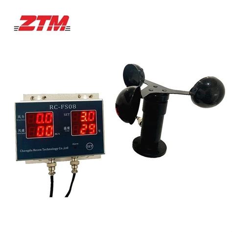 Tower Crane Anemometer Wind Speed Indicator