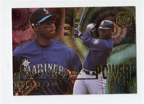 B310 Ken Griffey Jr 1995 Fleer Ultra Power Plus Gold Medallion 3