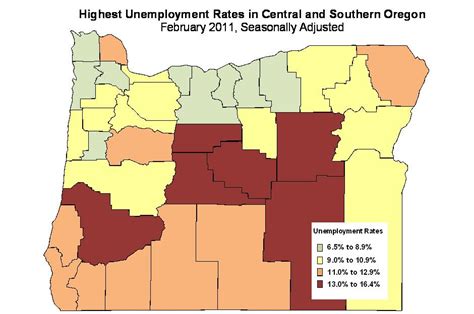 Oregon Workforce And Economic Information February Un Employment In