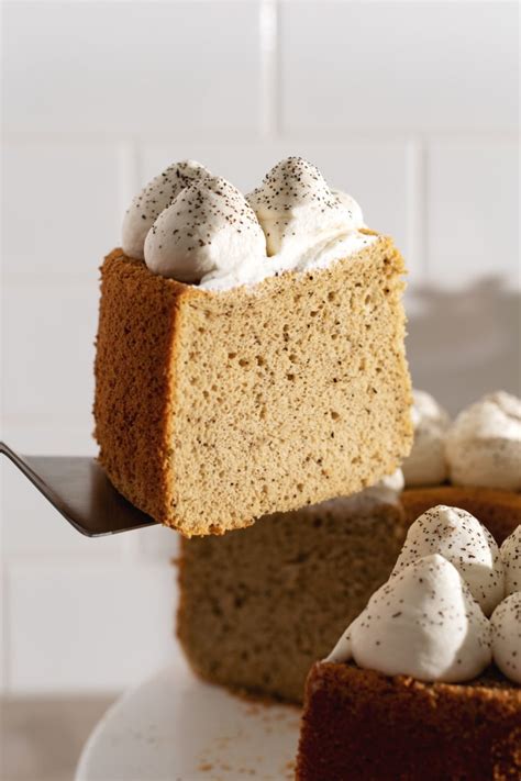 Earl Grey Chiffon Cake Teak Thyme