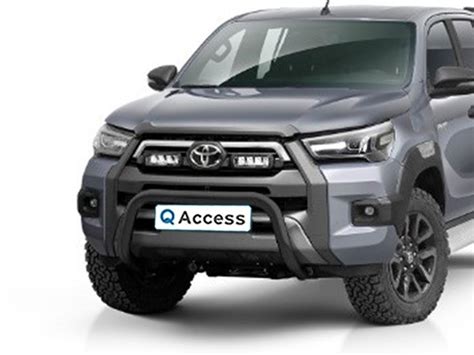 Pushbar Black Mm Toyota Hilux Invincible