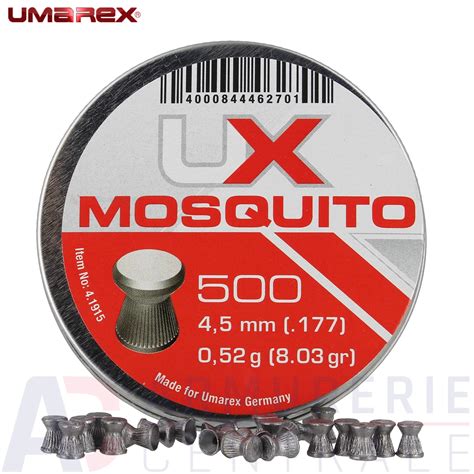 Boite De Plombs Plat Umarex Mosquito Armurerie Centrale